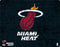 NBA Miami Heat Black Partial Logo Amazon Echo Buds Skin