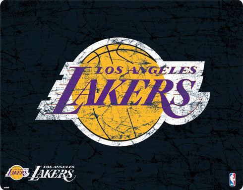 NBA Los Angeles Lakers Black Primary Logo Galaxy Buds Live Skin
