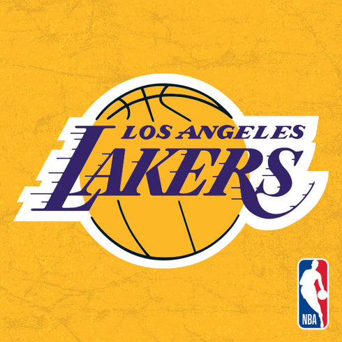 NBA Los Angeles Lakers Distressed Xbox 360 Slim (2010) Skin