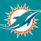 NFL Miami Dolphins Distressed- Aqua iPhone 14 Pro Folio Case