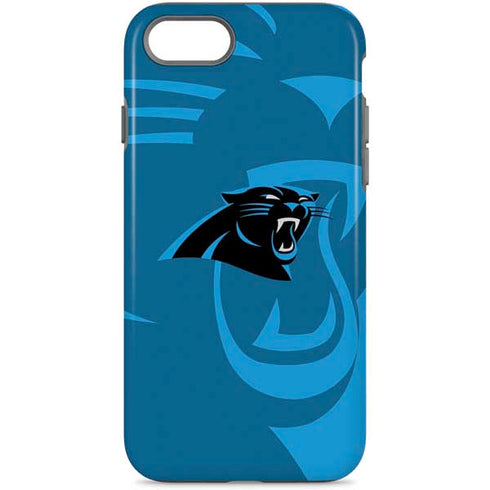 NFL Carolina Panthers Double Vision iPhone Cases