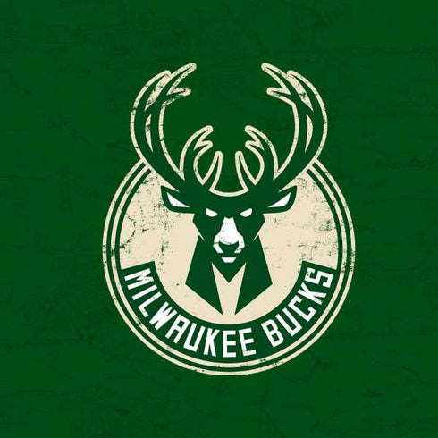 NBA Milwaukee Bucks Green Distressed Galaxy Buds Plus Skin