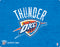 NBA Oklahoma City Thunder Primary Logo Amazon Echo Buds Skin