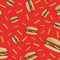 Burgers and Fries SteelSeries Rival 600 Gaming Mouse Skin