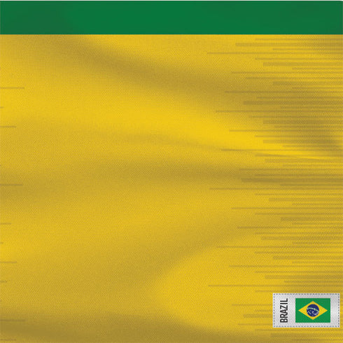 Brazil Soccer Flag Galaxy A10e Clear Case