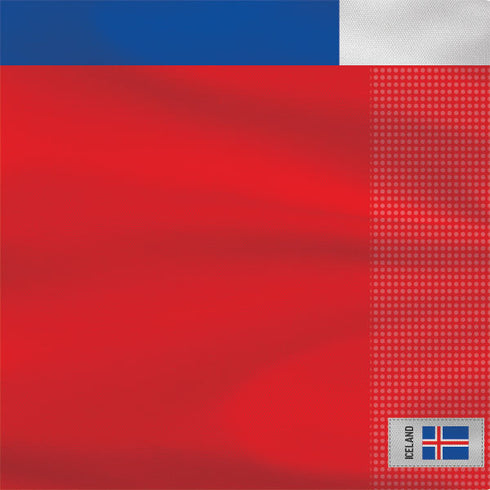 Iceland Soccer Flag Surface Go Skin