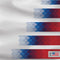 USA Soccer Flag Galaxy A50 Clear Case