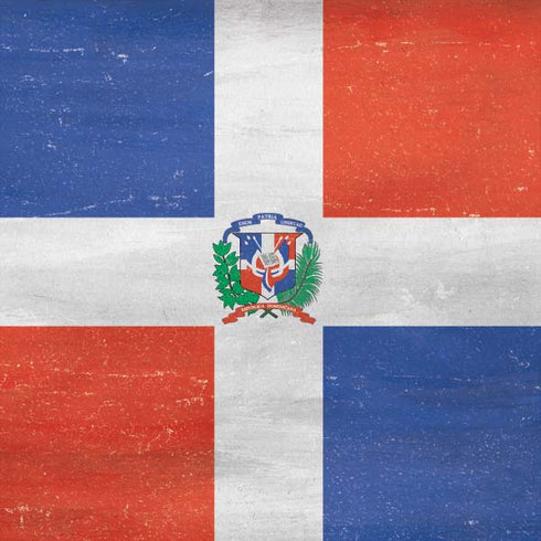 Dominican Republic Flag Faded Galaxy Z Flip Skin