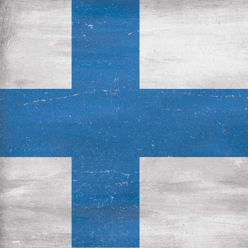 Finland Flag Distressed 85W Power Adapter (15 and 17 inch MacBook Pro Charger) Skin