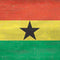 Ghana Flag Distressed Xbox Series S Skins