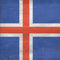 Iceland Flag Distressed DS Lite Skin