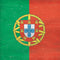 Portugal Flag Distressed PS4 Slim Skin