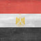 Egyptian Flag Distressed Galaxy Z Flip6 Skin