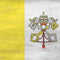 Vatican City Flag Distressed Amazon Fire TV Skin