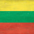 Lithuania Flag Distressed iPhone 15 Skin