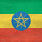 Ethiopia Flag Distressed Galaxy Z Flip Skin
