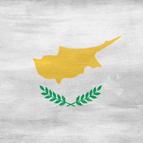 Cyprus Flag Distressed Yoga 710 14in Skin