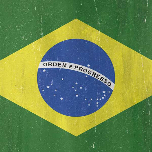 Brazil Flag Distressed Galaxy A10e Clear Case