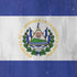 El Salvador Flag Distressed iPhone 15 Skin