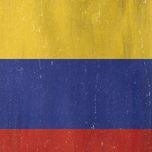 Colombia Flag Distressed Steam Deck Handheld Gaming Computer OLED Skin