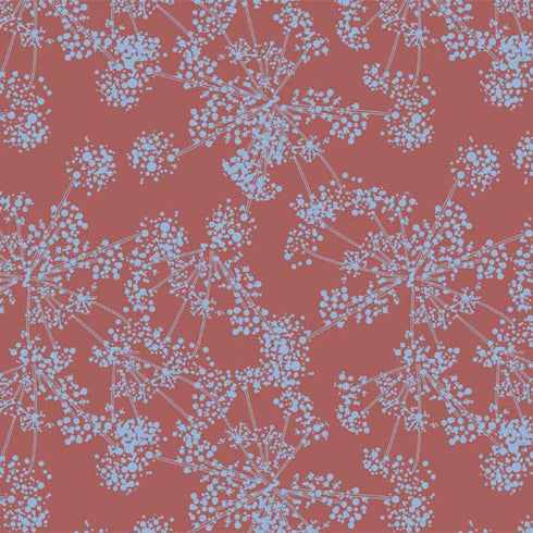 Airy Blue Floral Galaxy Book 12in Skin