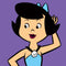 The Flinstones Betty Rubble Apple Pencil (2nd Gen 2019) Skin