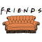Warner Bros FRIENDS Couch AirPods Pro 2nd Gen Skin