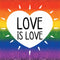 Love Is Love Rainbow MacBook Skins