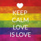 Keep Calm Love Is Love DS Lite Skin