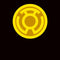 DC Comics Green Lantern Sinestro Emblem Xbox 360 Slim (2010) Skin