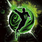 DC Comics Green Lantern Cosmic Action Pose Yoga 710 14in Skin