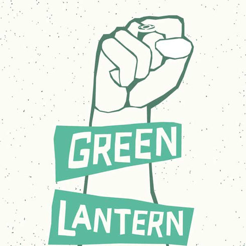 DC Comics Green Lantern Power Fist Galaxy A20 Clear Case