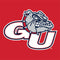 Gonzaga University GU Bulldogs Wii (Includes 1 Controller) Skin
