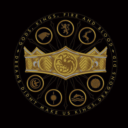 HBO House of the Dragon Crown and Sigils iPhone 15 Skin