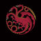 HBO House of the Dragon Red Tararyen Sigil iPhone 7 Folio Case
