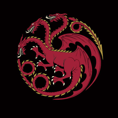 HBO House of the Dragon Red Tararyen Sigil iPhone 14 Pro Folio Case