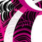 Pink and White Hipster G203 Prodigy RGB Wired Gaming Mouse Skin