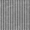 Houndstooth Black/White Galaxy S24 Ultra Waterproof Case