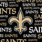 NFL New Orleans Saints Black Blast G203 Prodigy RGB Wired Gaming Mouse Skin