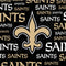 NFL New Orleans Saints Black Blast Amazon Echo Buds Skin
