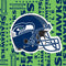 NFL Seattle Seahawks - Blast Green Amazon Echo Buds Skin