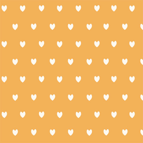 Yellow and White Hearts iPhone 13 Folio Case