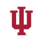 Indiana University IU Logo White iPhone SE (2nd & 3rd Gen) Folio Case