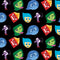 Disney Inside Out Character Pattern Surface Laptop Studio Skin
