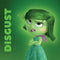 Disney Inside Out Disgust Portrait Moto G Power 5G (2024) Clear Case