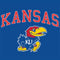 University of Kansas Collegiate Text iPhone 14 Plus Folio Case
