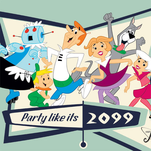 The Jetsons Party Like Its 2099 iPhone 13 Pro Folio Case