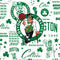 NBA Boston Celtics Historic Blast PlayStation 4 Gold Wireless Headset Skin