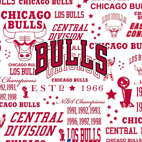 NBA Chicago Bulls Historic Blast Amazon Echo Buds Skin