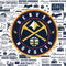 NBA Denver Nuggets Historic Blast iPhone 8 Folio Case
